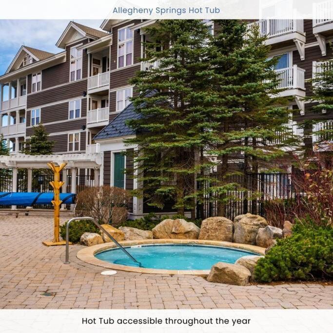 Allegheny Spring 326, Ski In Out, Pool Hottub Snowshoe Extérieur photo